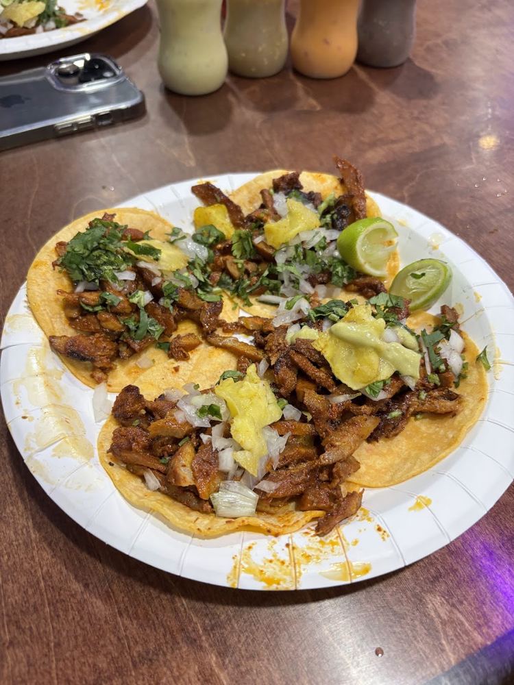 Al pastor tacos to go